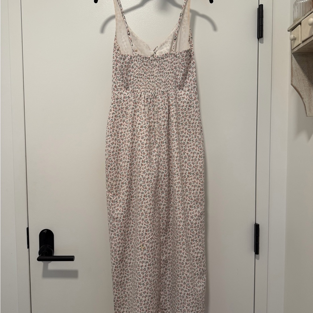 Abercrombie & Fitch Tie Front Floral Midi Dress - Picture 5 of 5